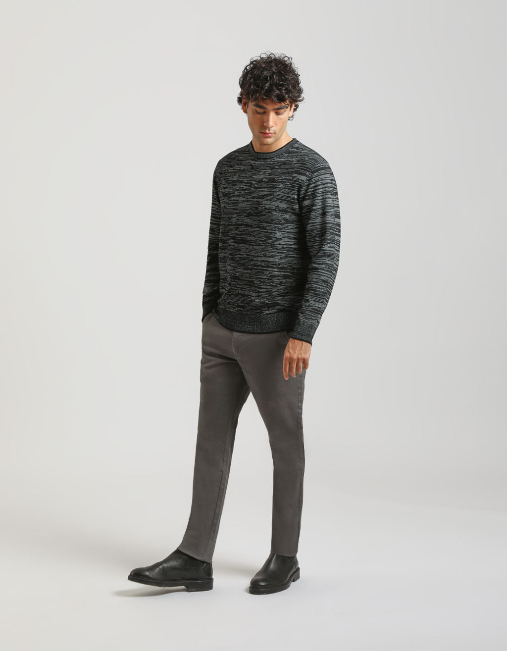 Maglia doppio collo basic