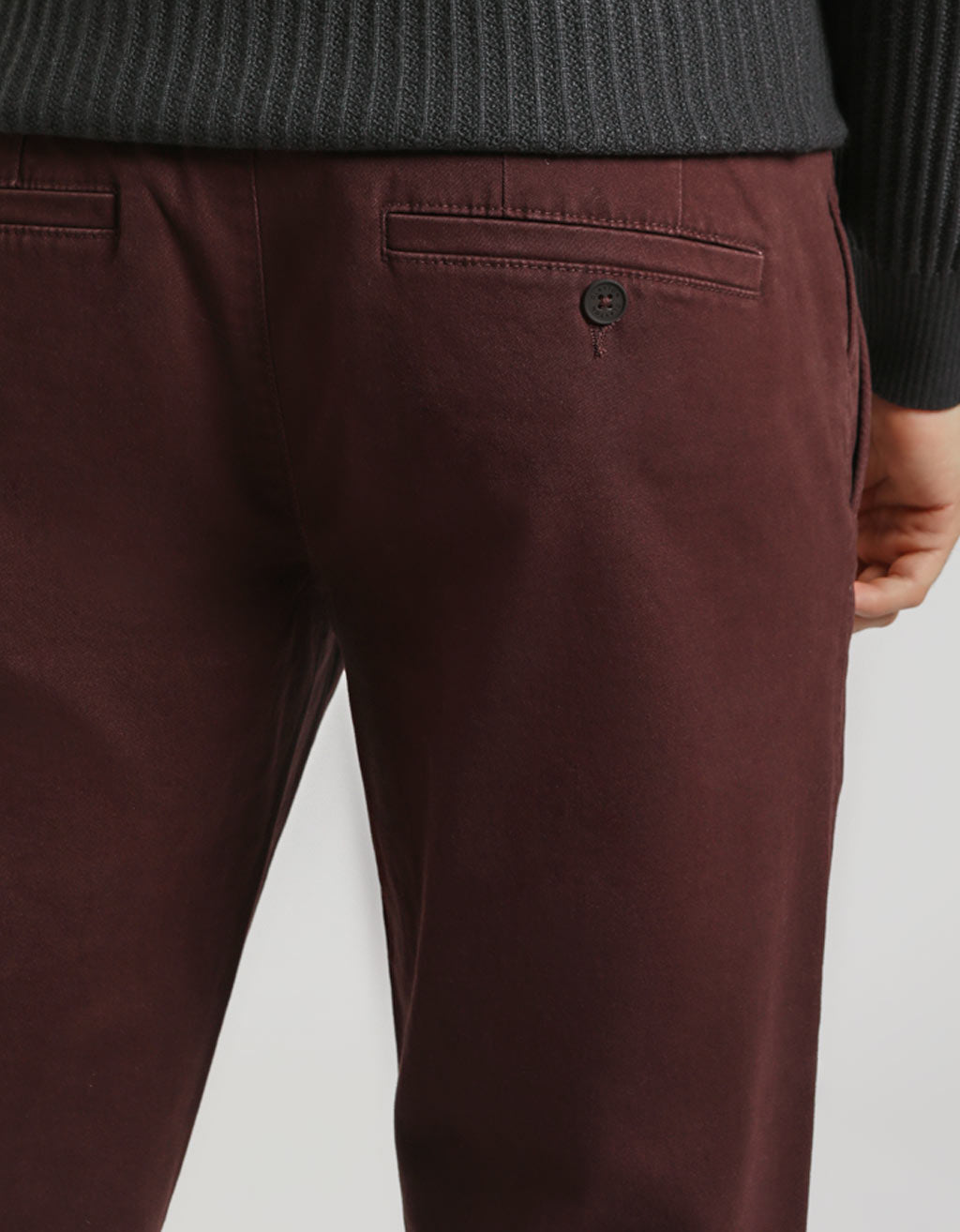 Pantaloni chino in cotone