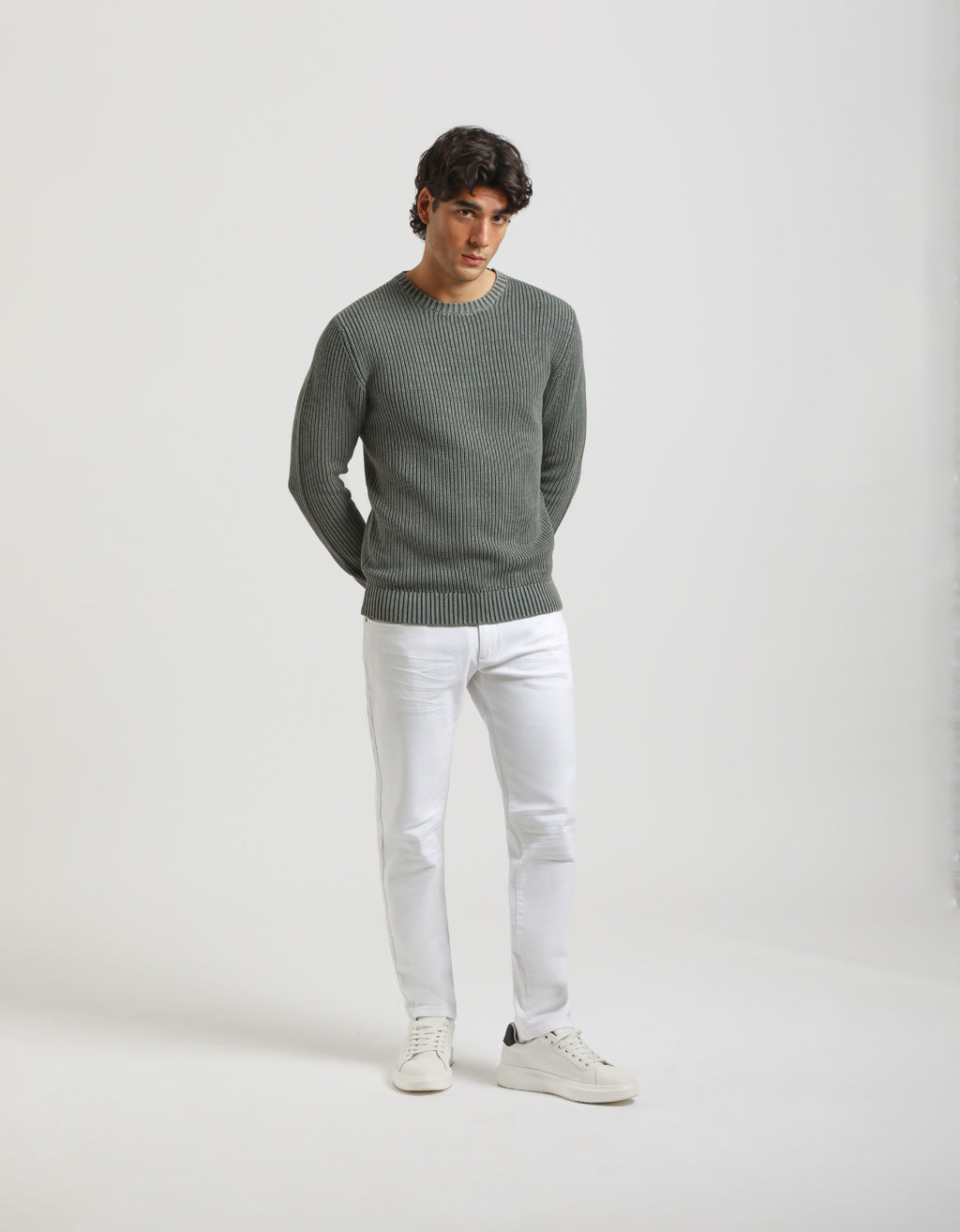 Maglia girocollo 100% cotone