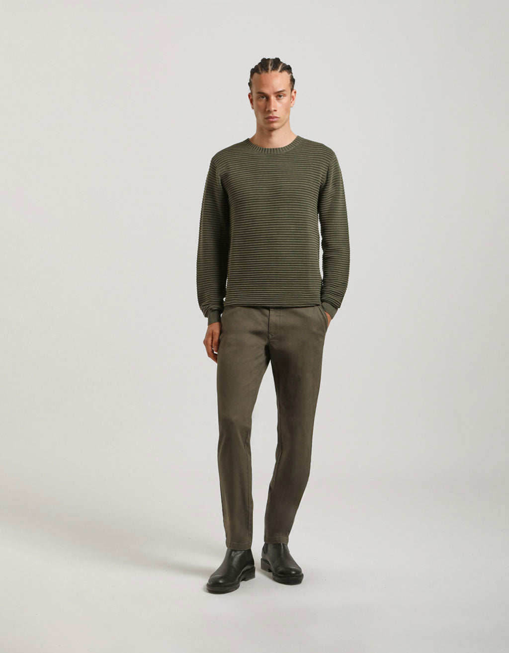 Maglia girocollo 100% cotone