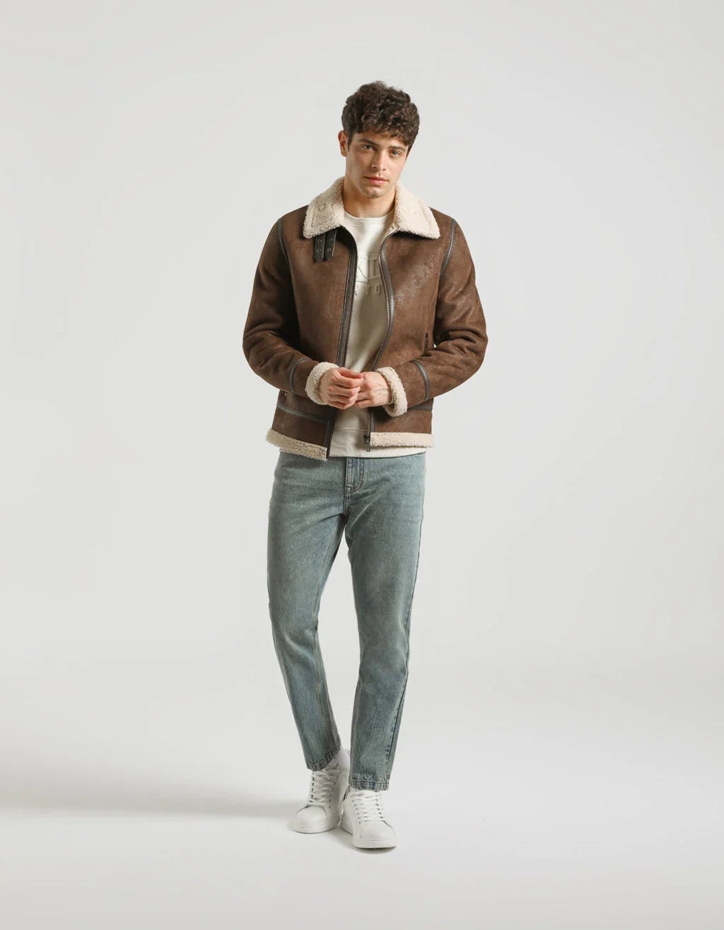 Montone effetto camoscio