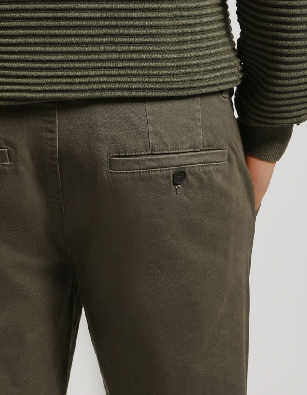 Pantaloni chino in cotone