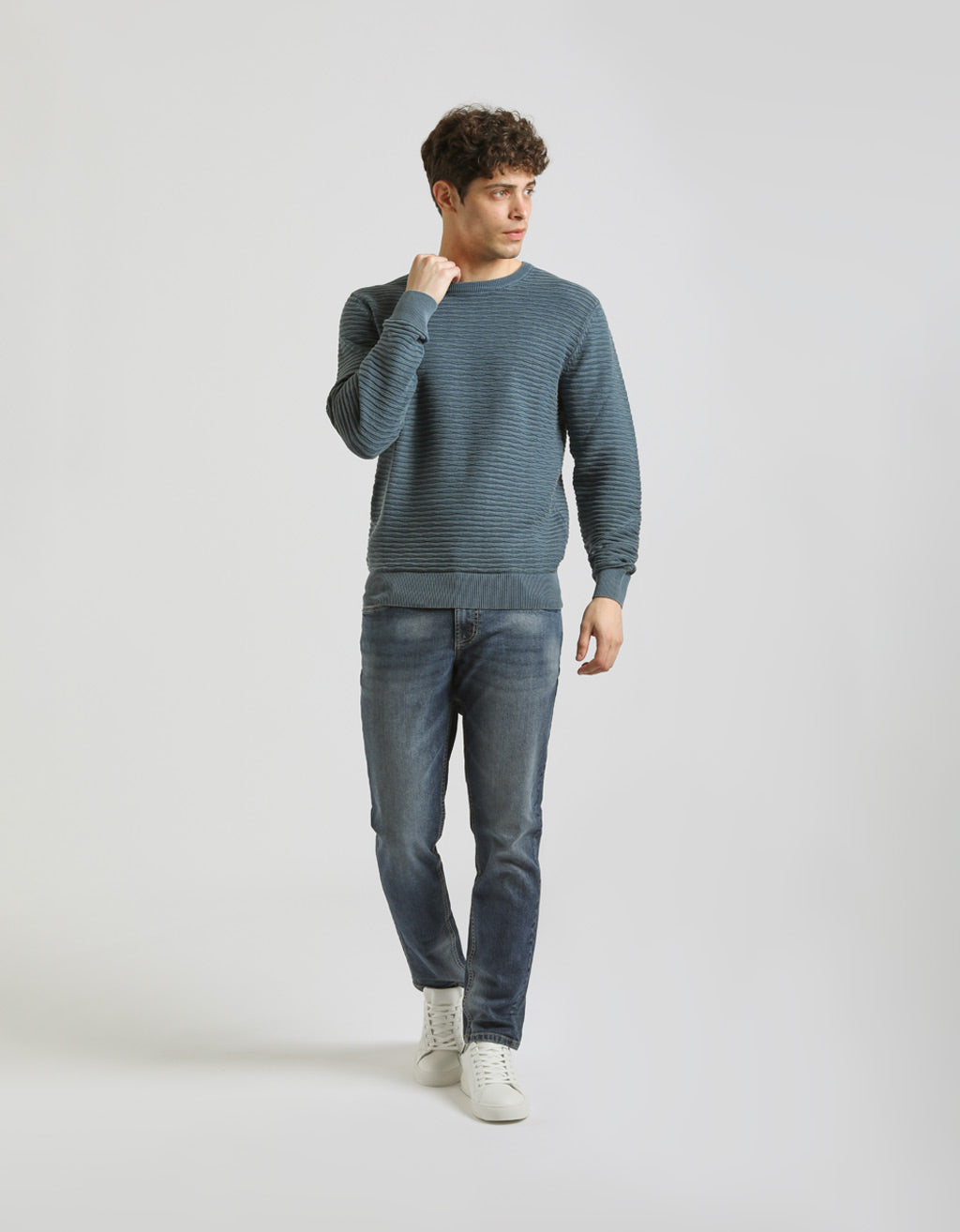 Maglia girocollo 100% cotone