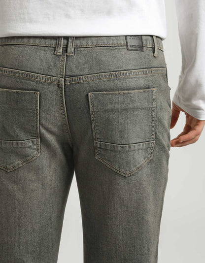 Jeans slim fit grigio