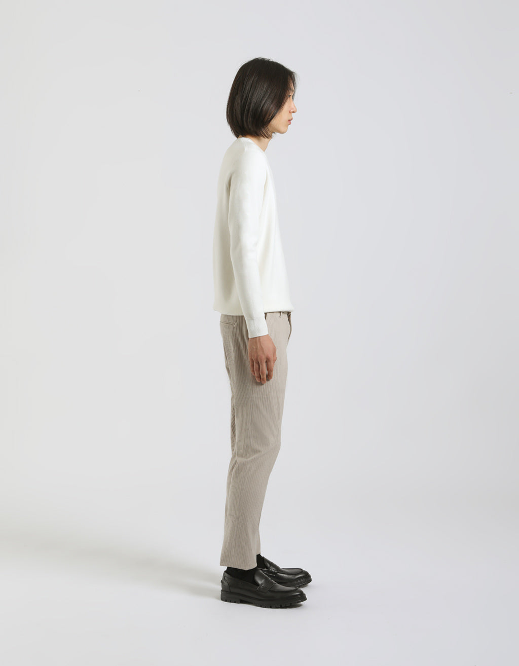 Pantaloni chino in velluto