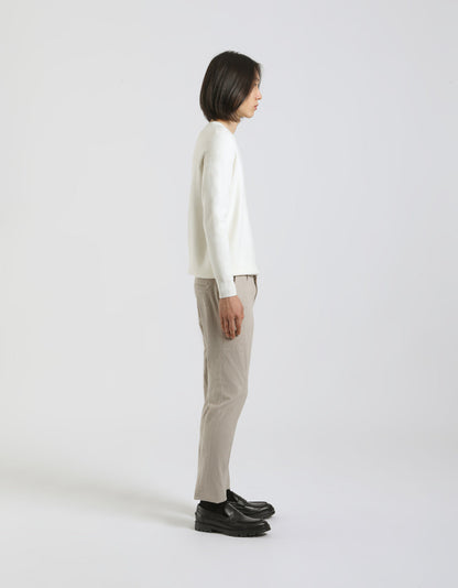 Pantaloni chino in velluto