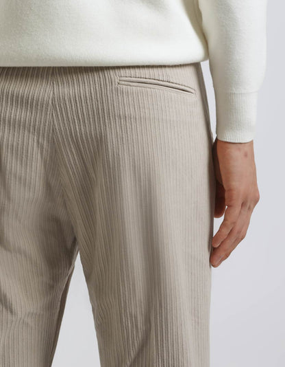 Pantaloni chino in velluto