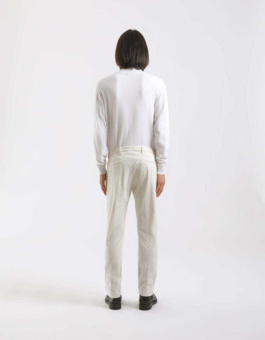 Pantaloni chino in velluto