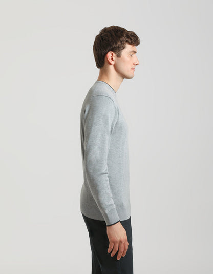 Maglia doppio collo basic