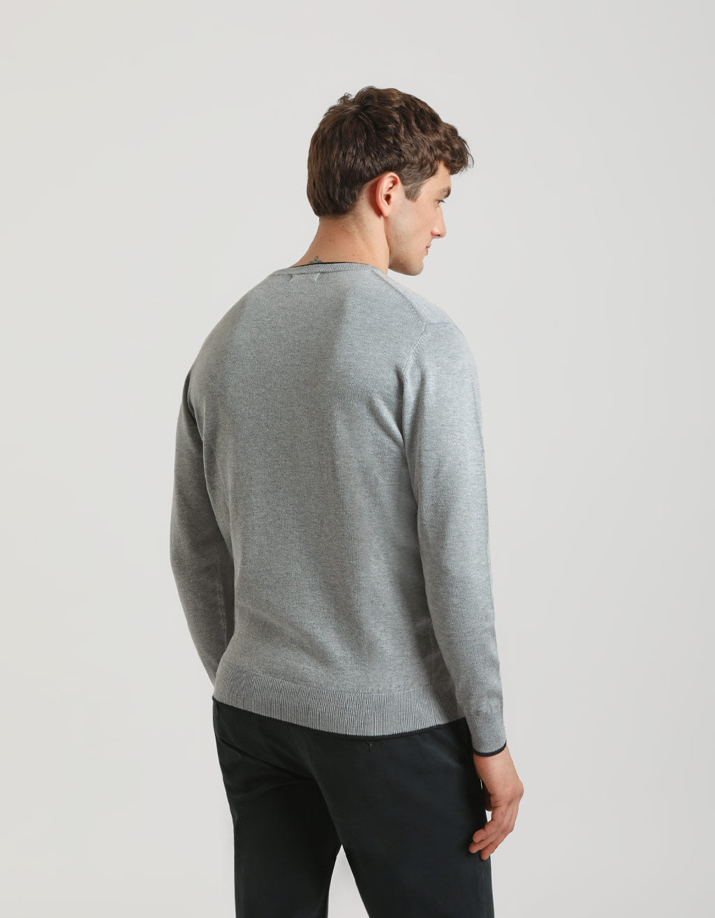 Maglia doppio collo basic