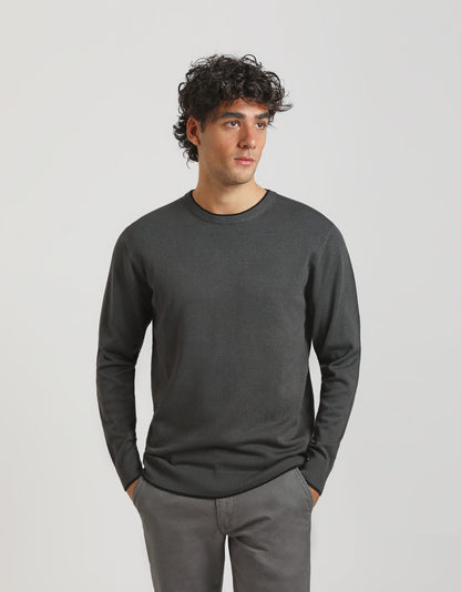 Maglia doppio collo basic