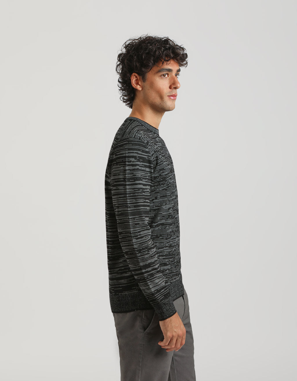 Maglia doppio collo basic