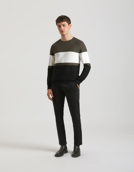 Pantaloni chino in cotone