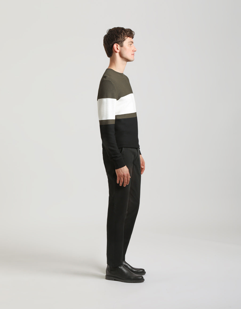 Pantaloni chino in cotone