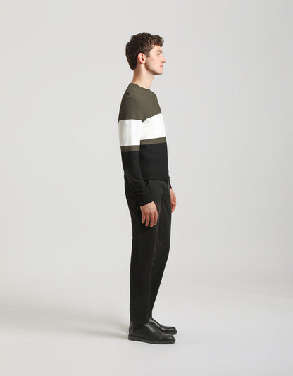 Pantaloni chino in cotone