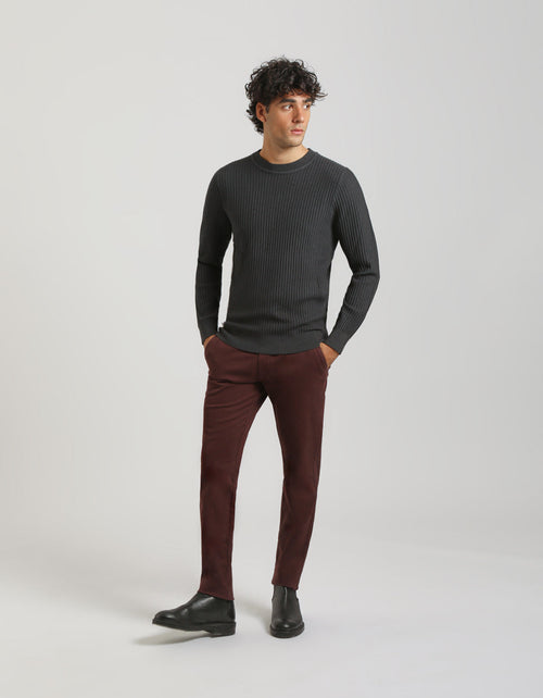 Pantaloni chino in cotone