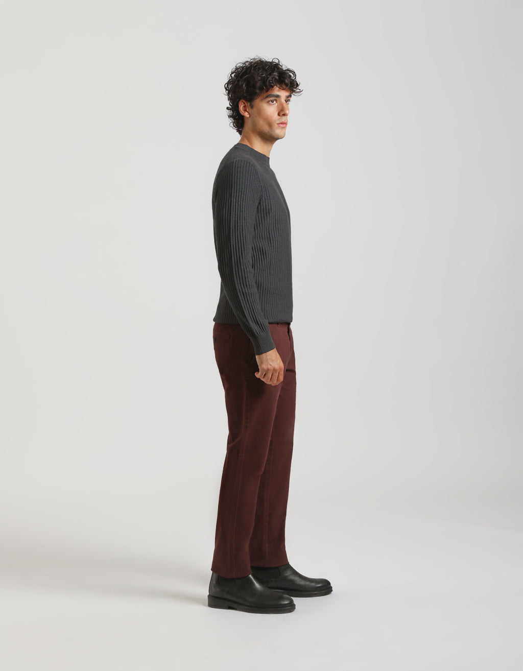 Pantaloni chino in cotone