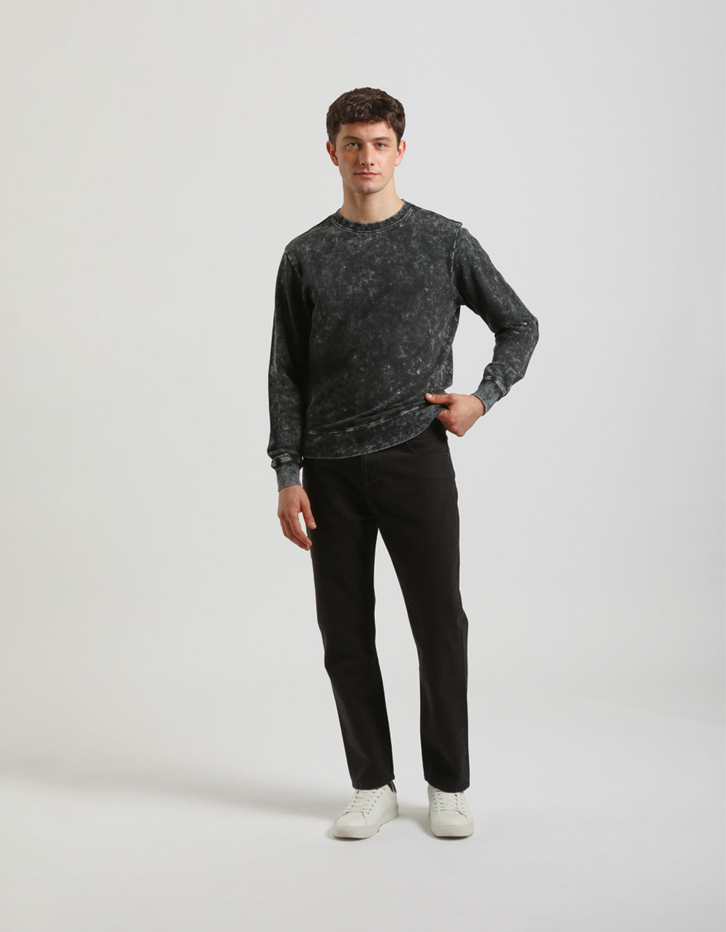 Felpa girocollo 100% cotone