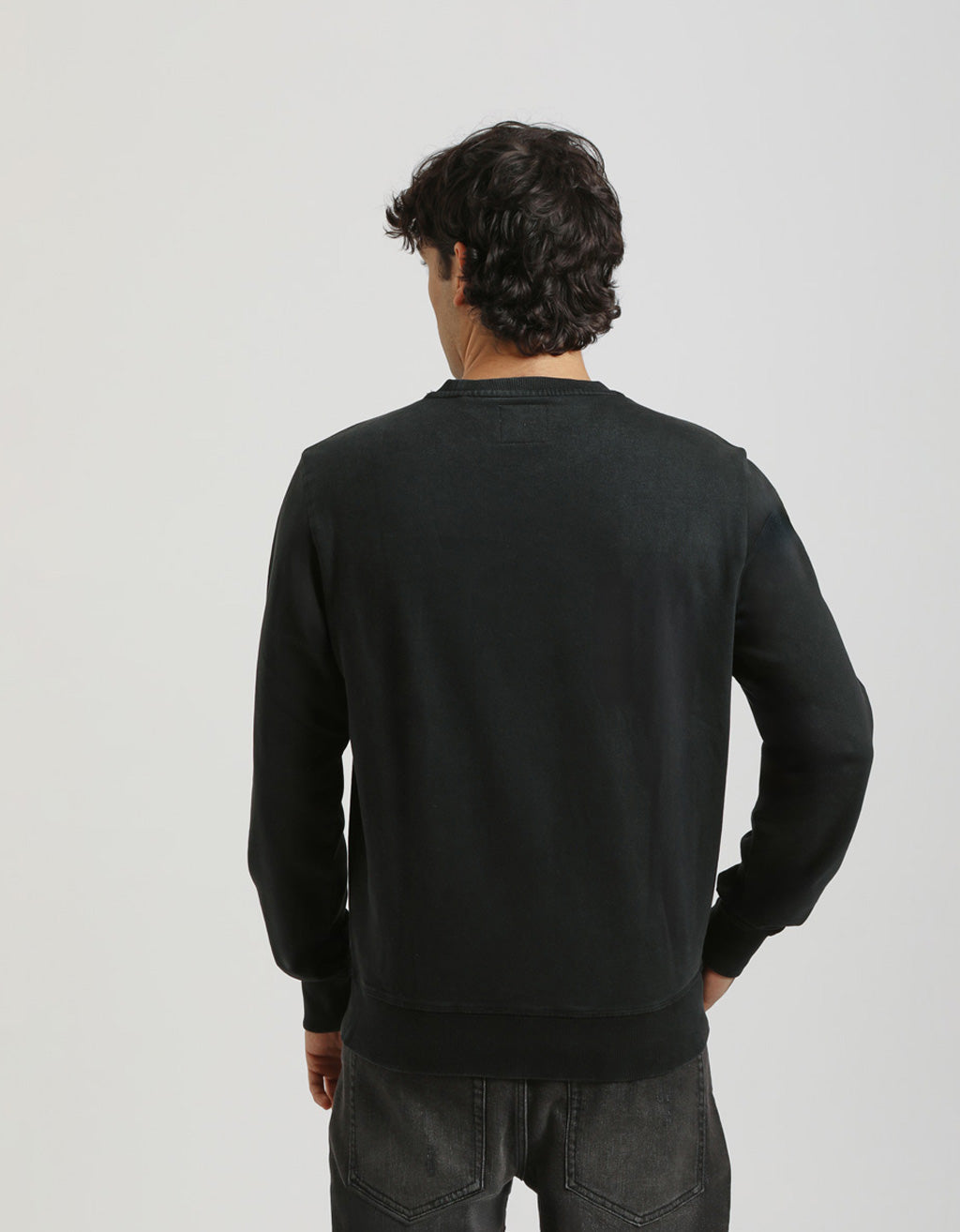 Felpa girocollo 100% cotone