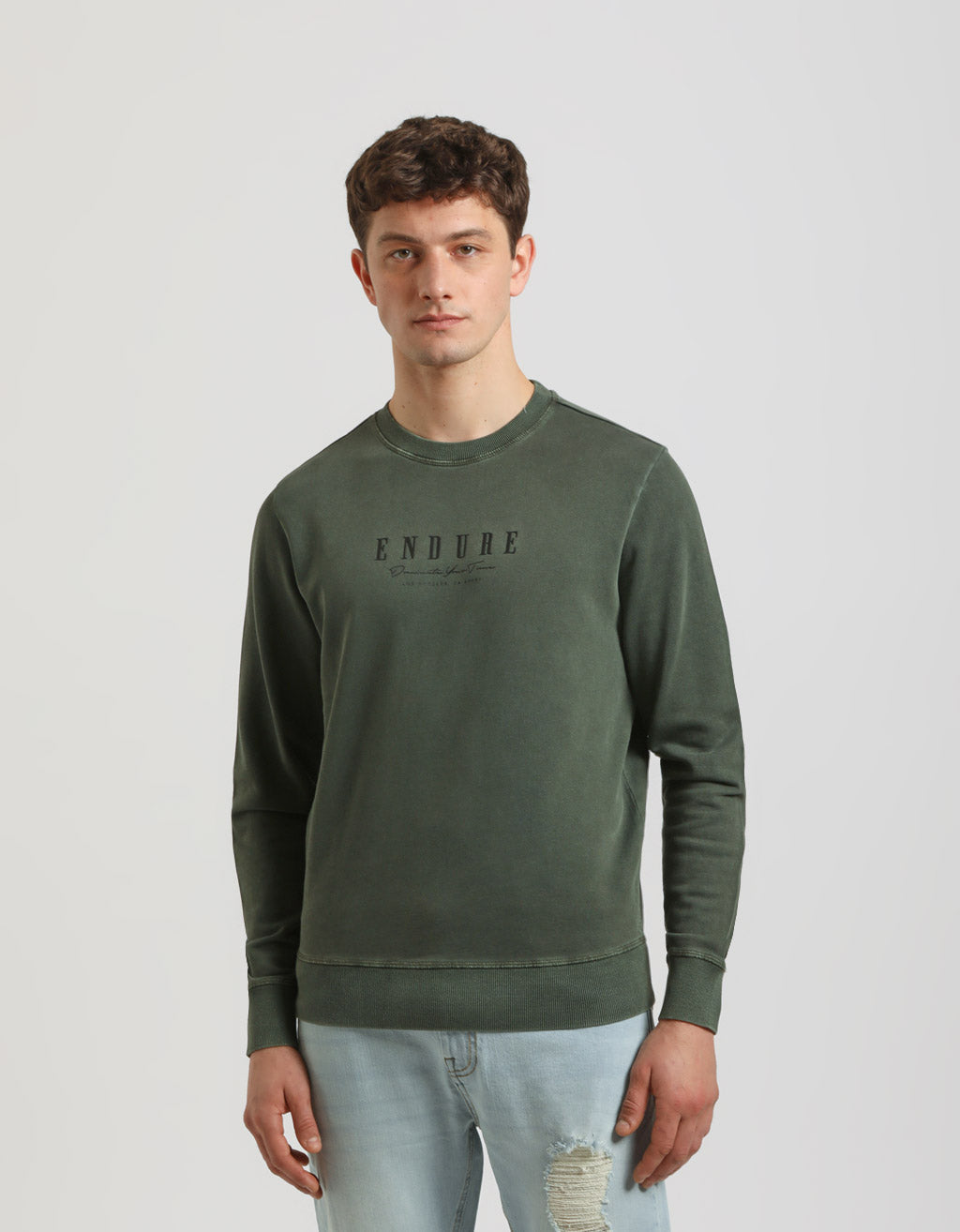 Felpa girocollo 100% cotone