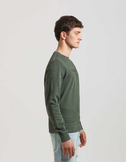 Felpa girocollo 100% cotone