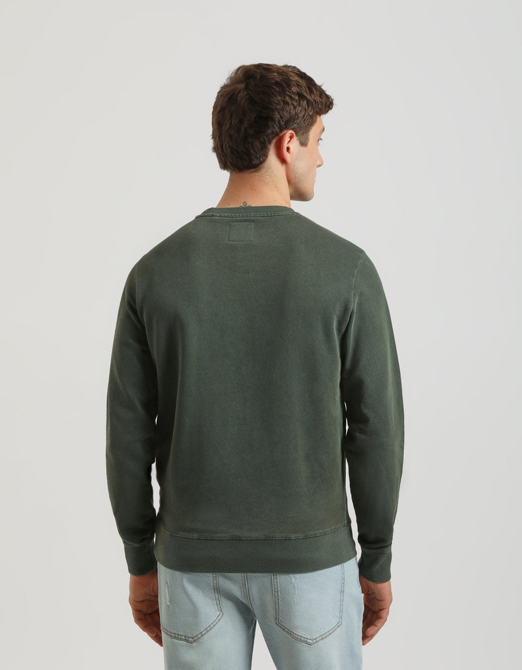 Felpa girocollo 100% cotone