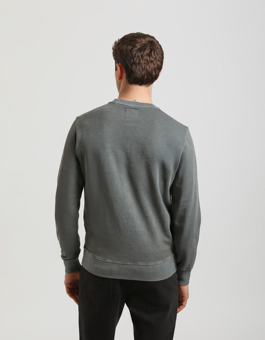 Felpa girocollo 100% cotone