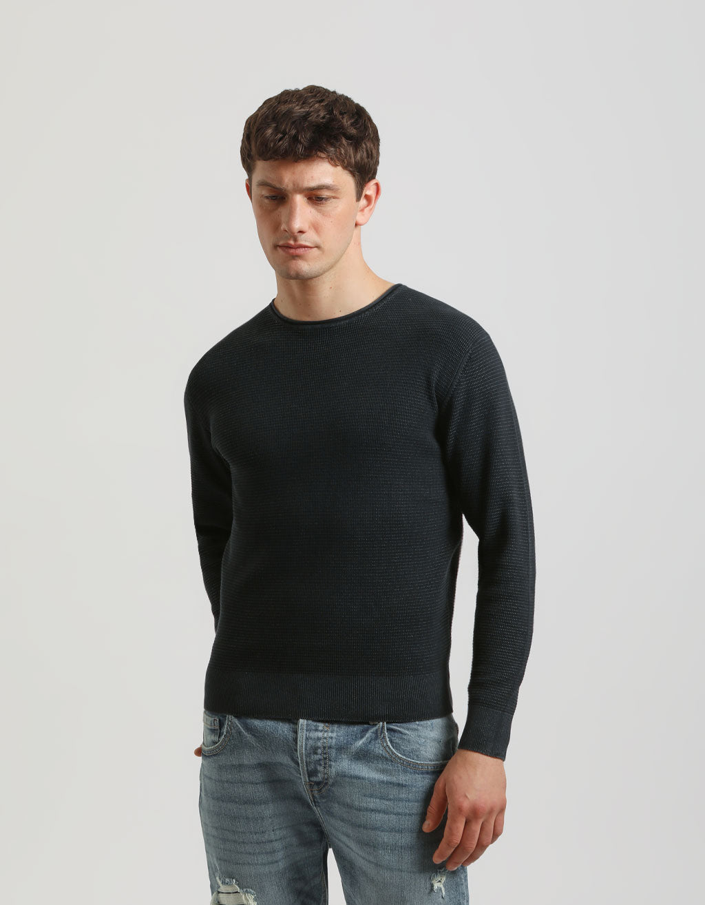 Maglia girocollo 100% cotone