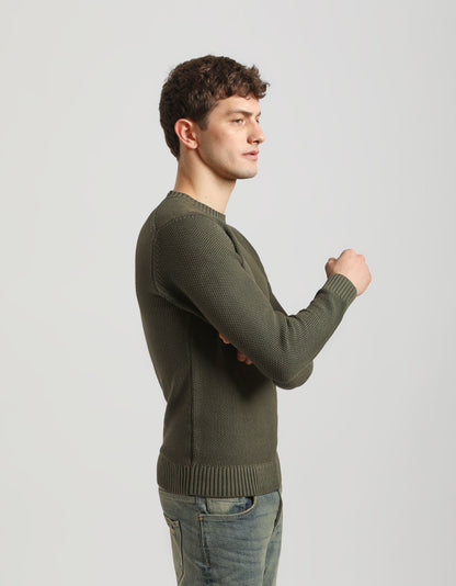 Maglia girocollo 100% cotone