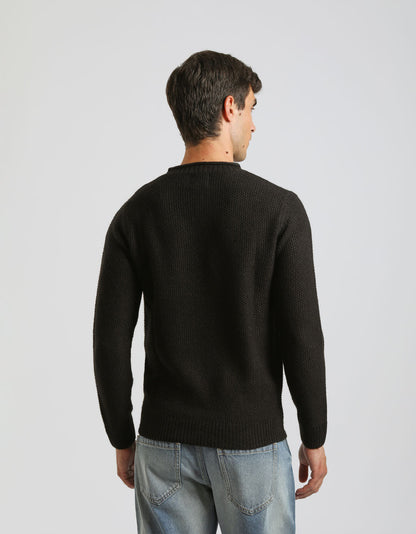 Lupetto con collo rotolino