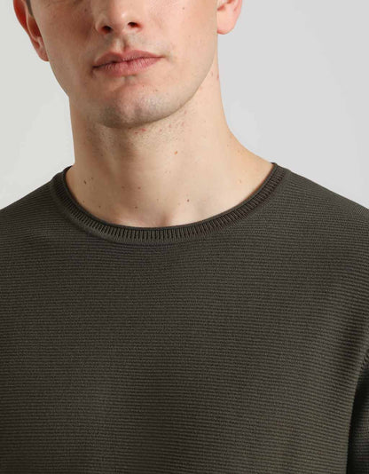 Maglia girocollo in viscosa