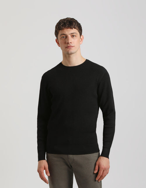 Maglia girocollo in viscosa