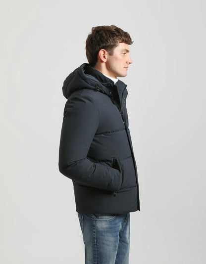 Giubbotto imbottito con cappuccio