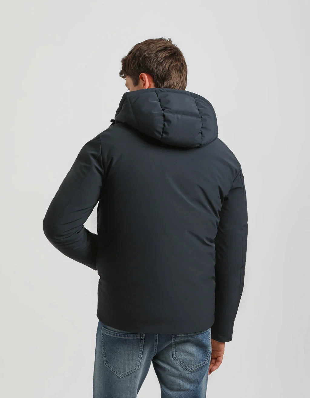 Giubbotto imbottito con cappuccio