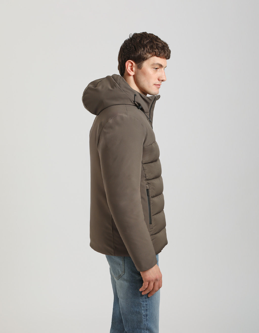 Giubbotto imbottito con cappuccio