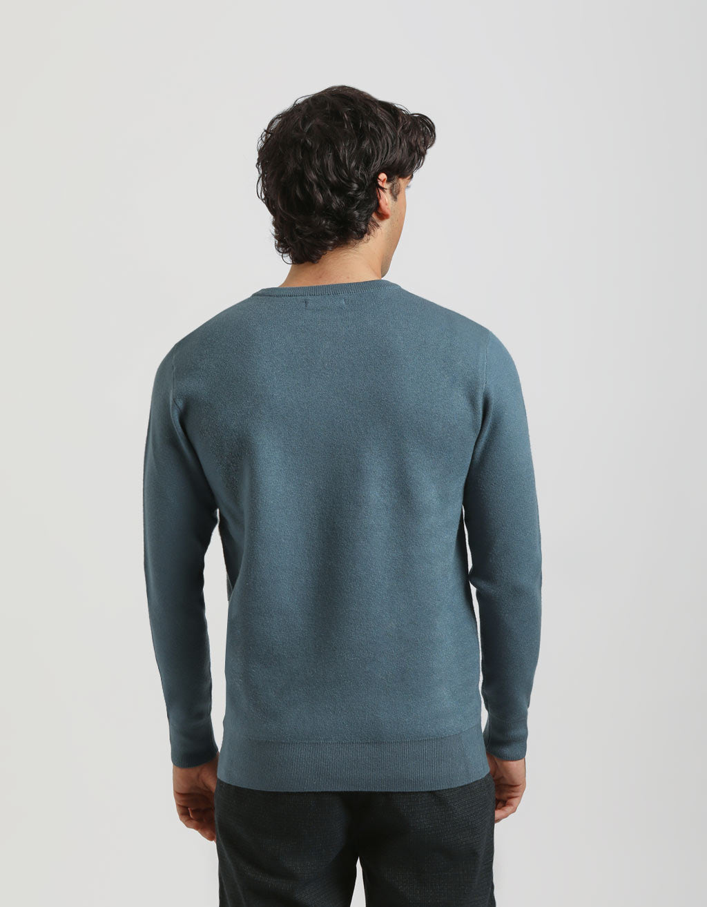 Maglia girocollo in viscosa