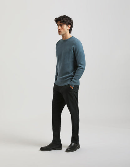 Maglia girocollo in viscosa