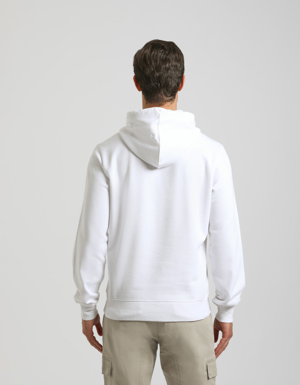 Felpa con cappuccio con stampa