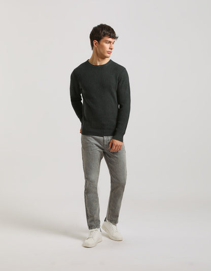 Maglia girocollo 100% cotone