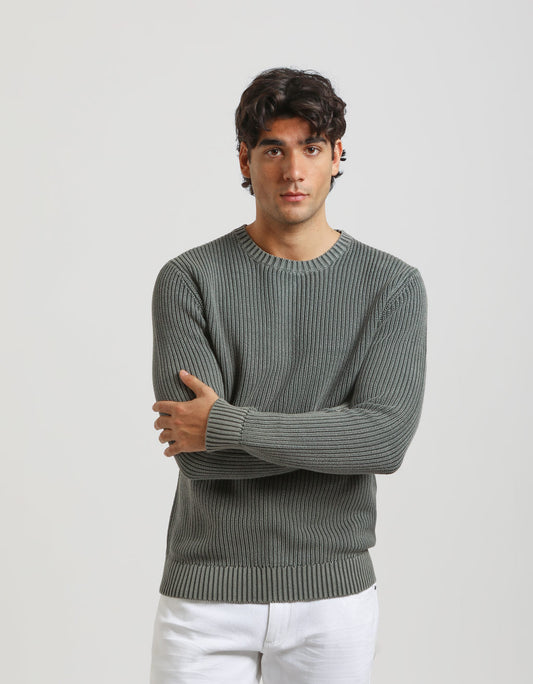 Maglia girocollo 100% cotone