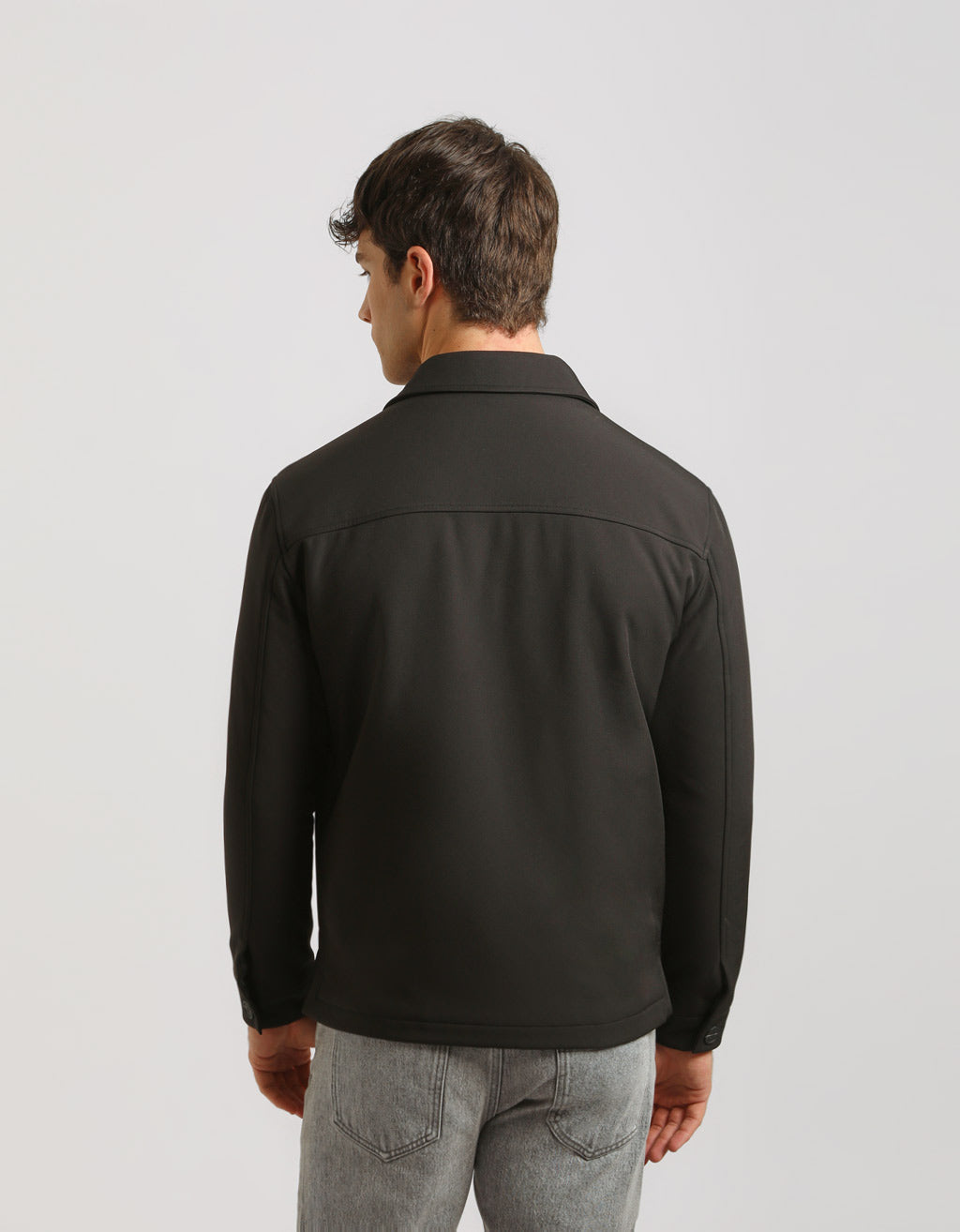 Giacca camicia con bottoni