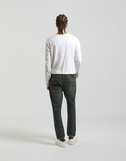 Jeans regular fit lavaggio scuro