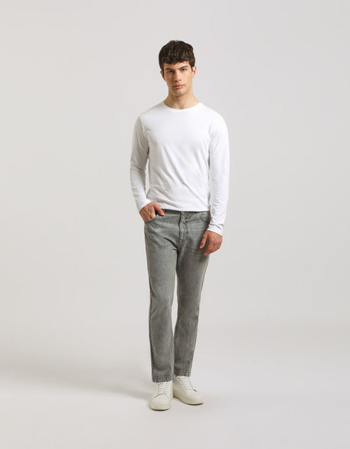 Jeans slim fit grigio
