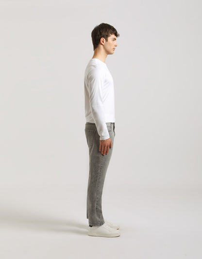 Jeans slim fit grigio
