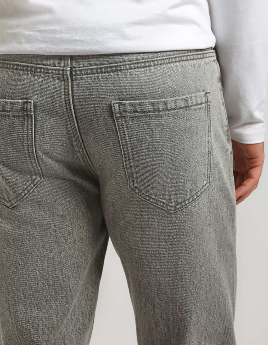 Jeans slim fit grigio