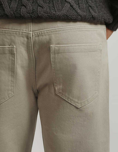 Pantaloni cinque tasche 100% cotone