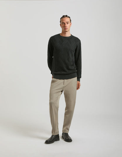 Pantaloni chino con laccetto