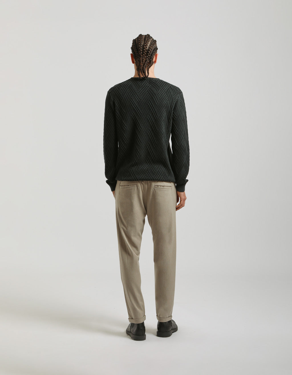 Pantaloni chino con laccetto