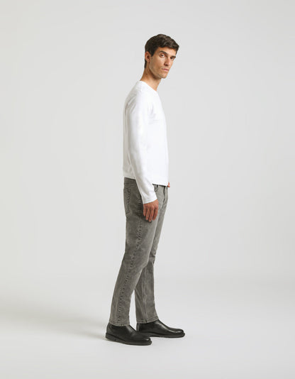 Jeans slim fit grigio