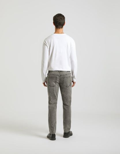 Jeans slim fit grigio